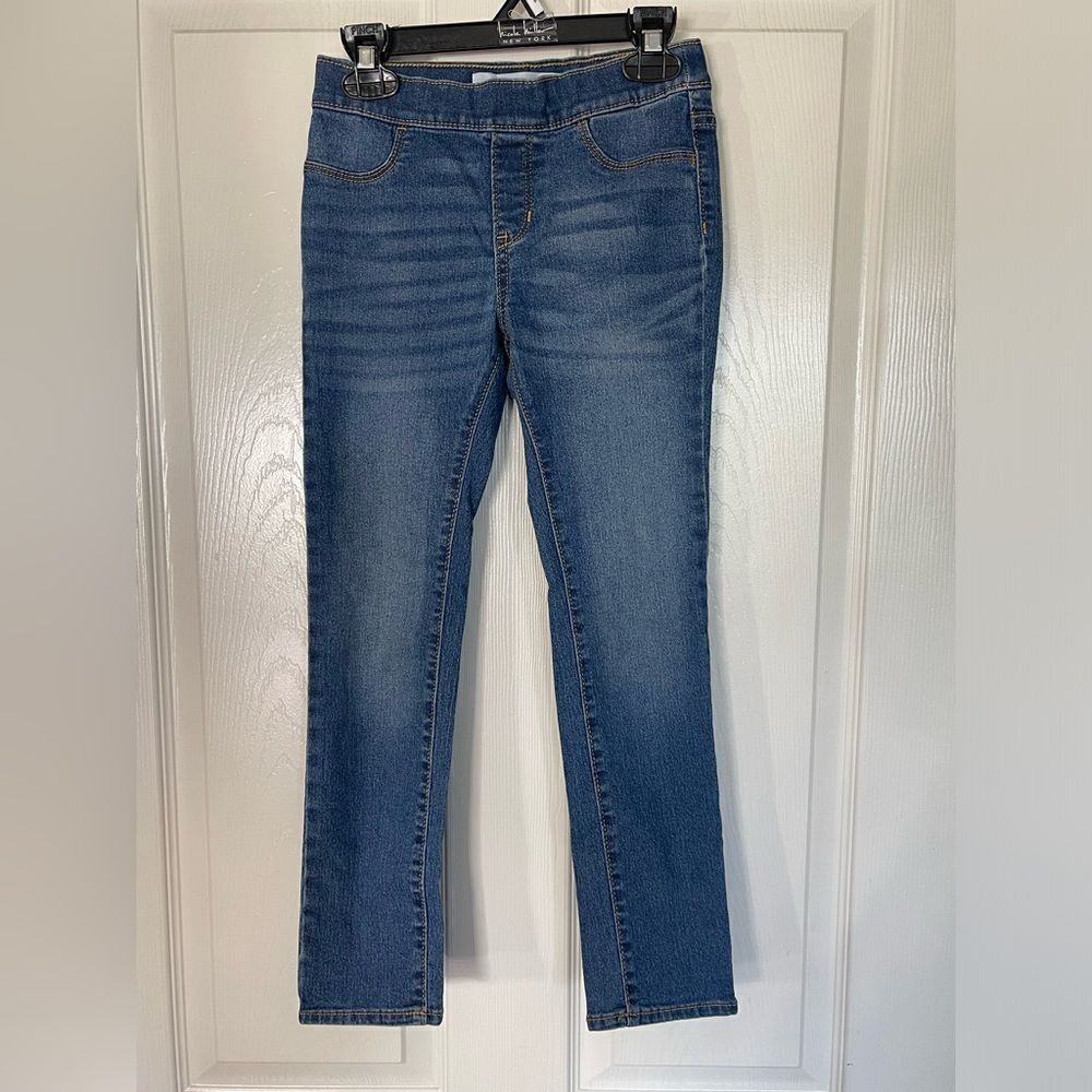 Old Navy skinny jeggings with adjustable waist size M (8)